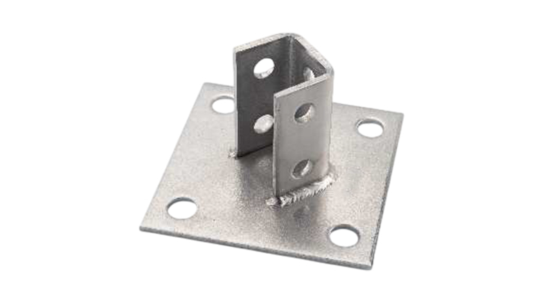 Stainless Steel 45° Offset Post Base SS316