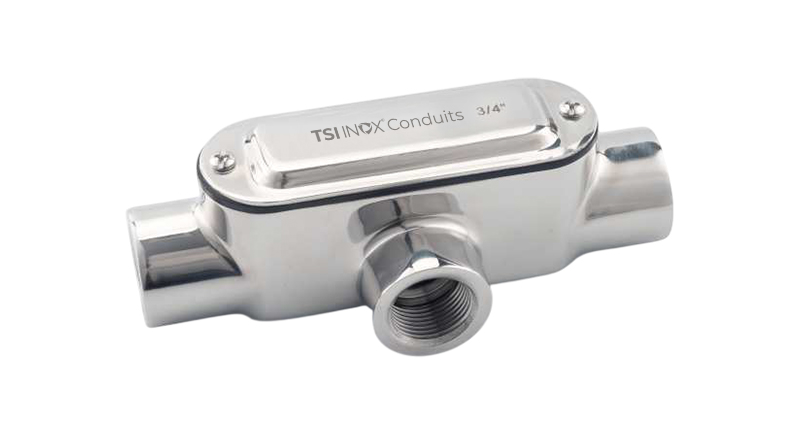 Stainless Steel Conduit Body T Type - UL 514A