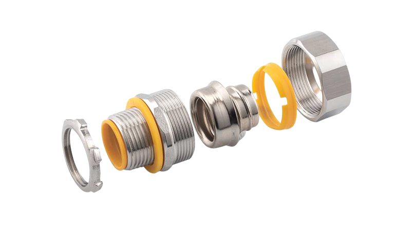 Stainless Steel LT Conduit Connector - UL 514B