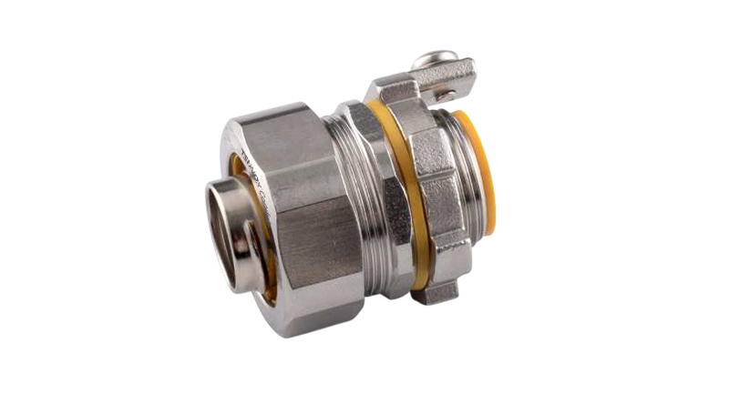 Stainless Steel LT Grounding Straight Connector - UL 514B