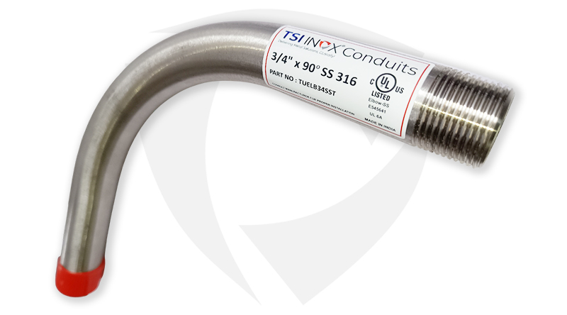 SS Rigid Elbow Bend ul6a