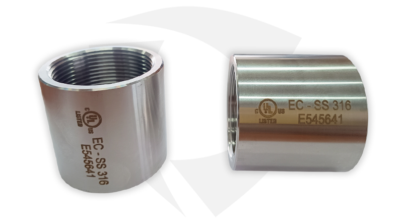 SS Rigid Metal Conduit Threaded Coupling UL 6A