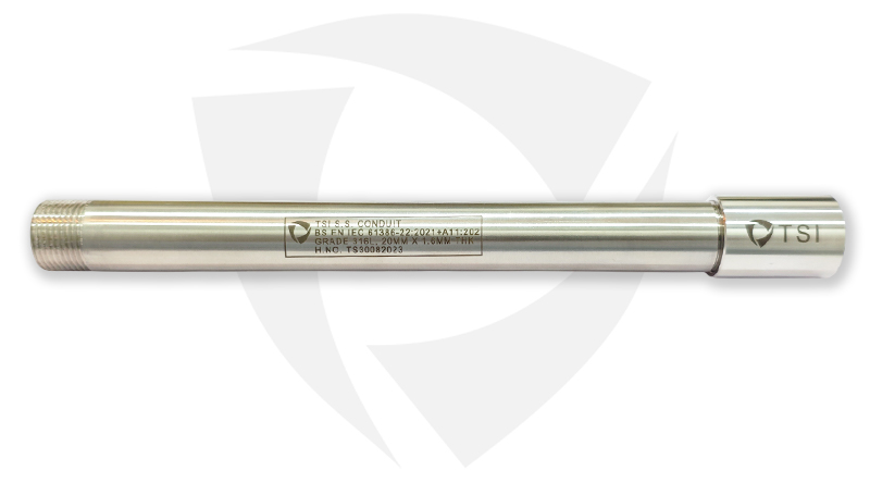 SS Threaded Conduit BS 4568