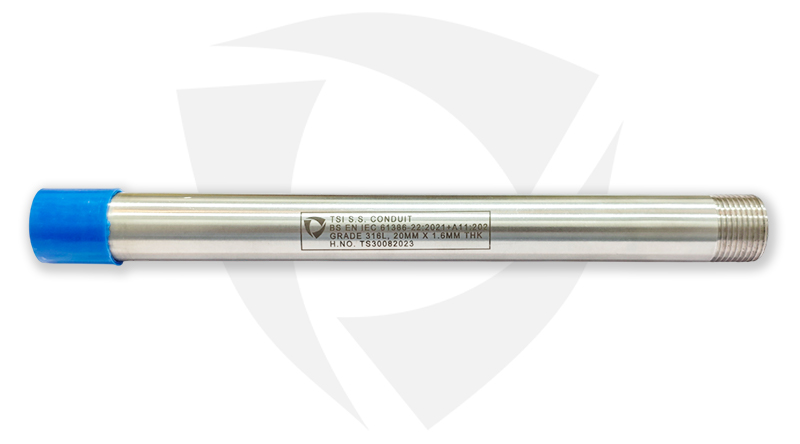 SS Threaded Conduit BS 4568