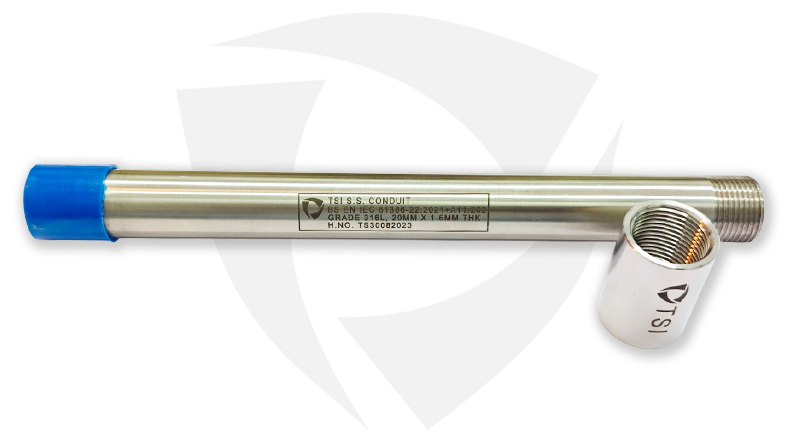 SS Threaded Conduit BS 4568