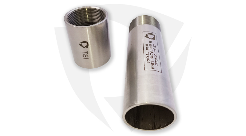 SS Threaded Conduit BS 4568