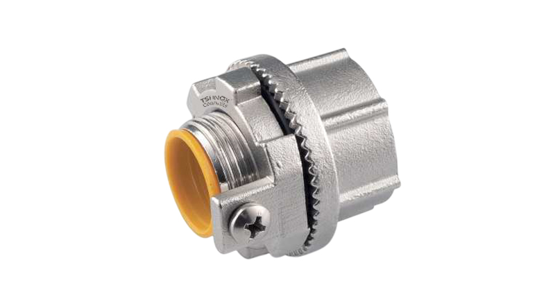 Stainless Steel Watertight Grounding Hub - UL 514B & UL 467