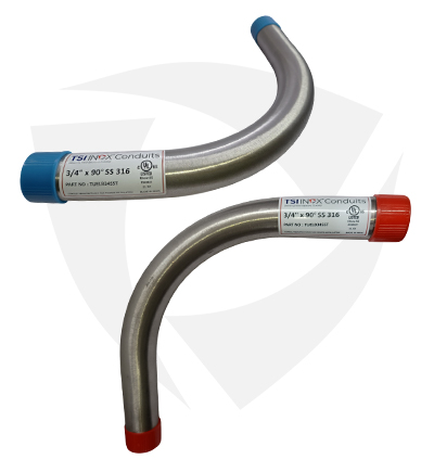 Stainless Steel Rigid Conduit Elbow - UL 6A