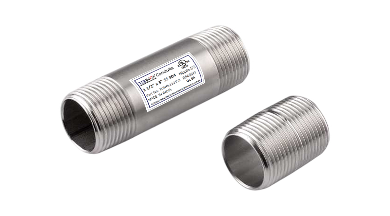 Stainless Steel Rigid Nipple - UL 6A